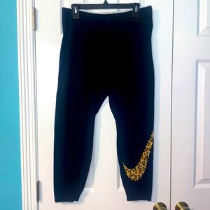 Black Nike Leggings, Size: 1X
